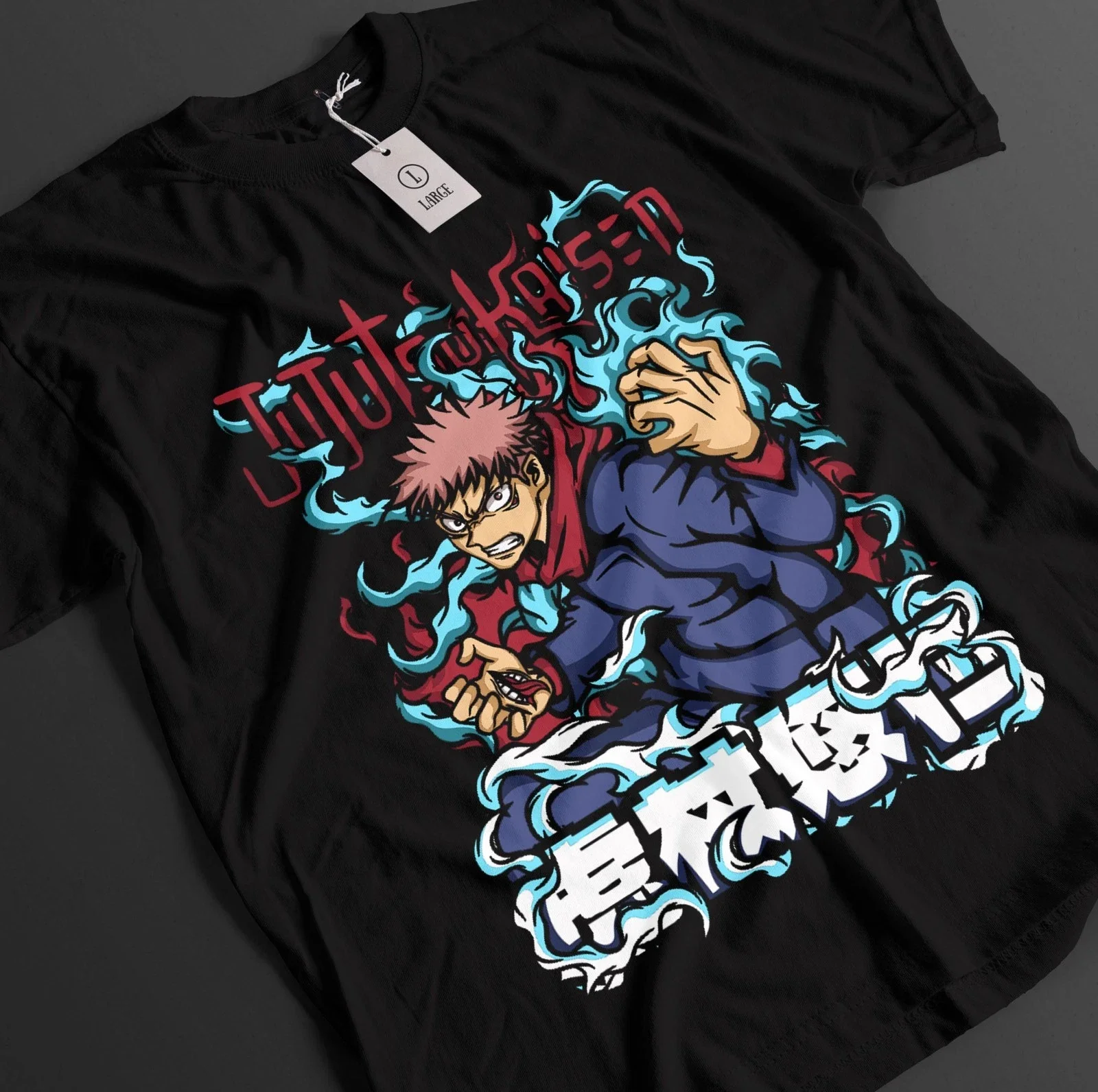 2026 Summer Jujutsu Kaisen Retro Cosplay T-shirt Men's Super Casual Cotton Printed Short-sleeved Unisex Children's Sports Shirt