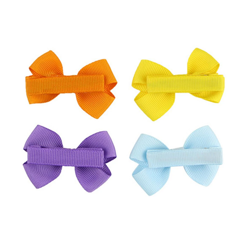 

20 Pcs Bowknot Hair Clips Kids Accessories Girls Hairpin Baby Bow Hair Clamps Everyday Suitable Hairstyle Birthday Christmas