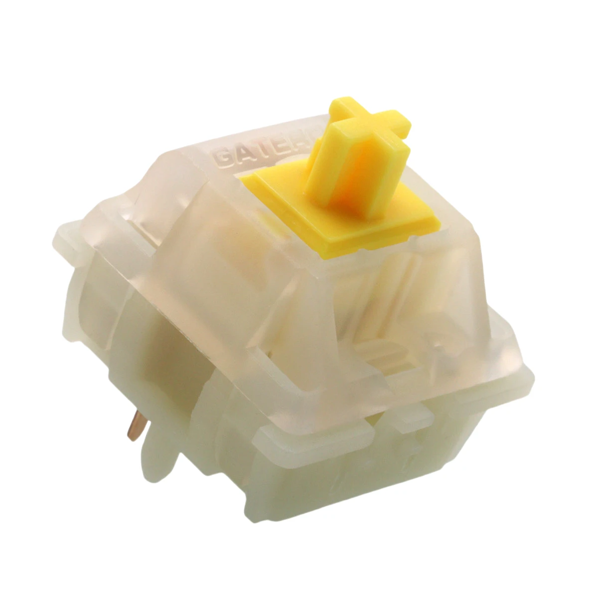 Gateron Milky Yellow Pro Linear Switch 50g Pre Lubed 5Pin Hot Swap Mechanical Keyboard Switches for Custom Keyboard MX Gaming