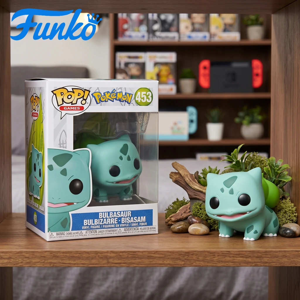 Figura Coleccionable Funko Pop de la Serie Pokémon, Bulbasaur, Edición Limitada, Adorno de Escritorio, Regalo Original
