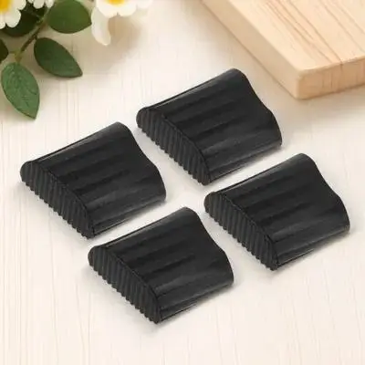 سلم قدم حامي 2 قطعة منصات مطاطية معزولة مكافحة زلة الساق يغطي لخطوة سلم عدم الانزلاق القدم الأكمام ل سلم قابل للطي