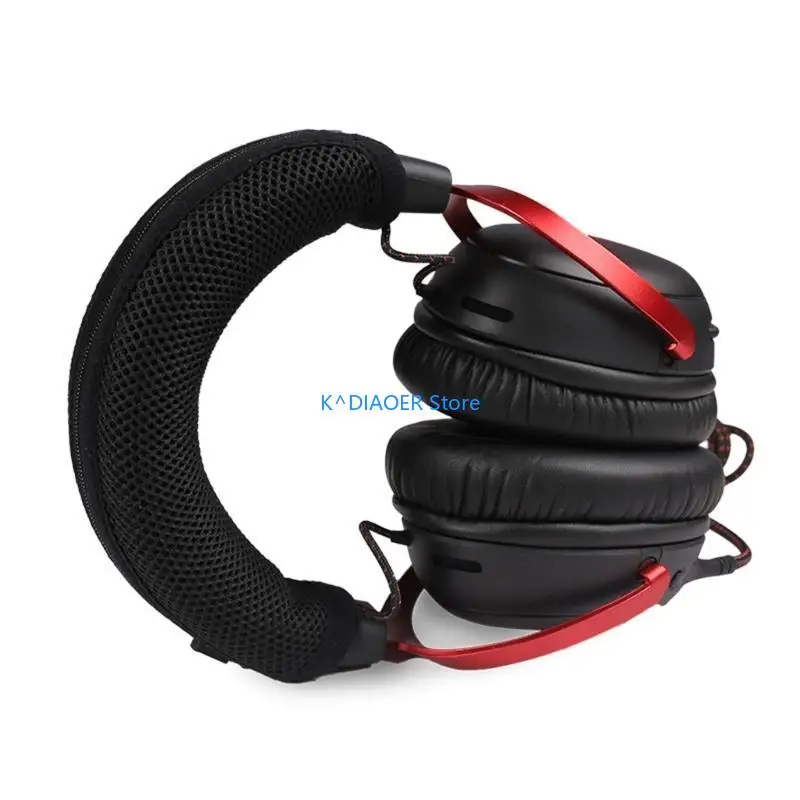 

770D Soft Nylon Mesh Replacement Headband Cushion Pad Cover Protector for Cloud III Headset Headphones