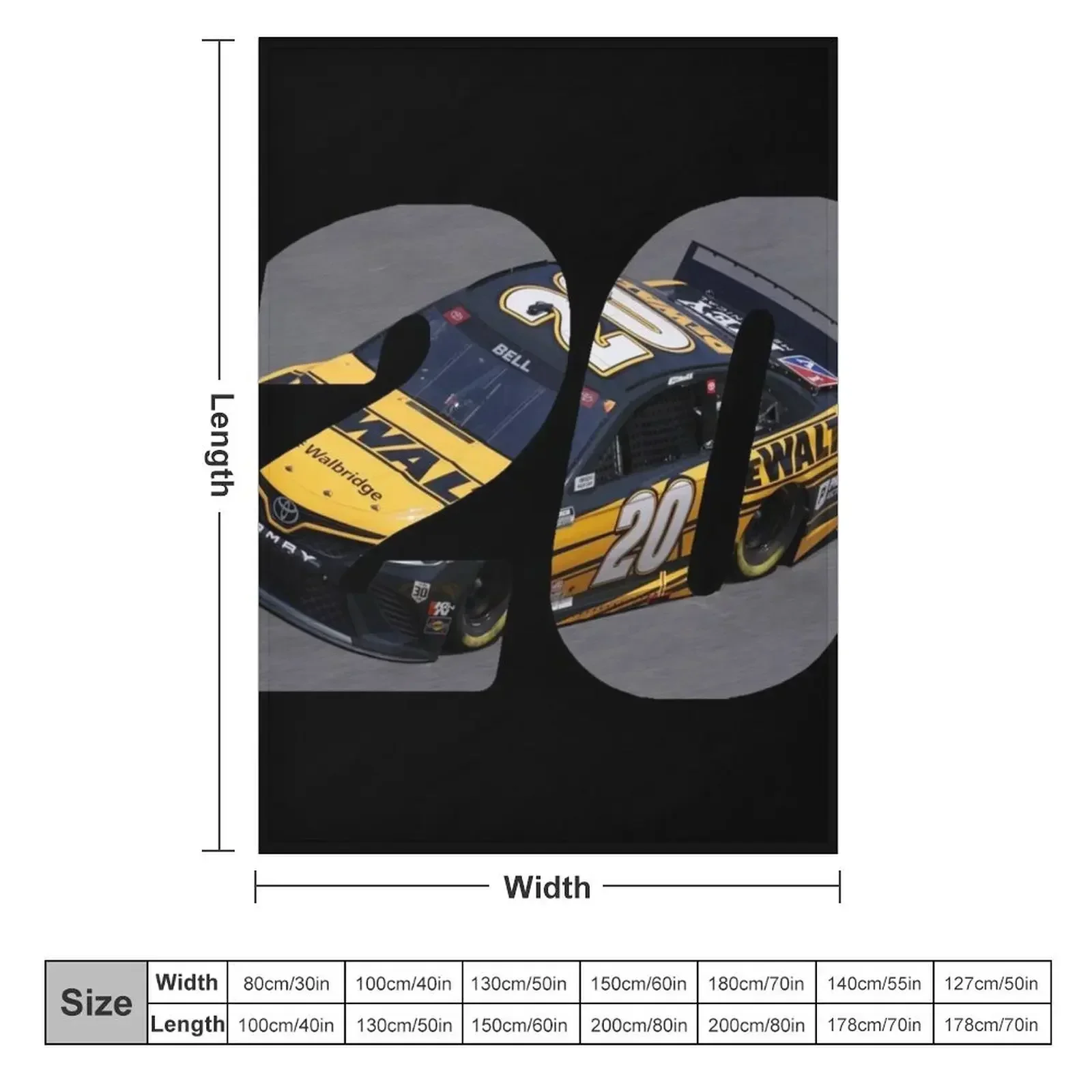 Christopher Bell Car 20 Throw Blanket Soft Plaid Camping Luxury Throw Fashion Sofas christmas decoration Comforter Blankets
