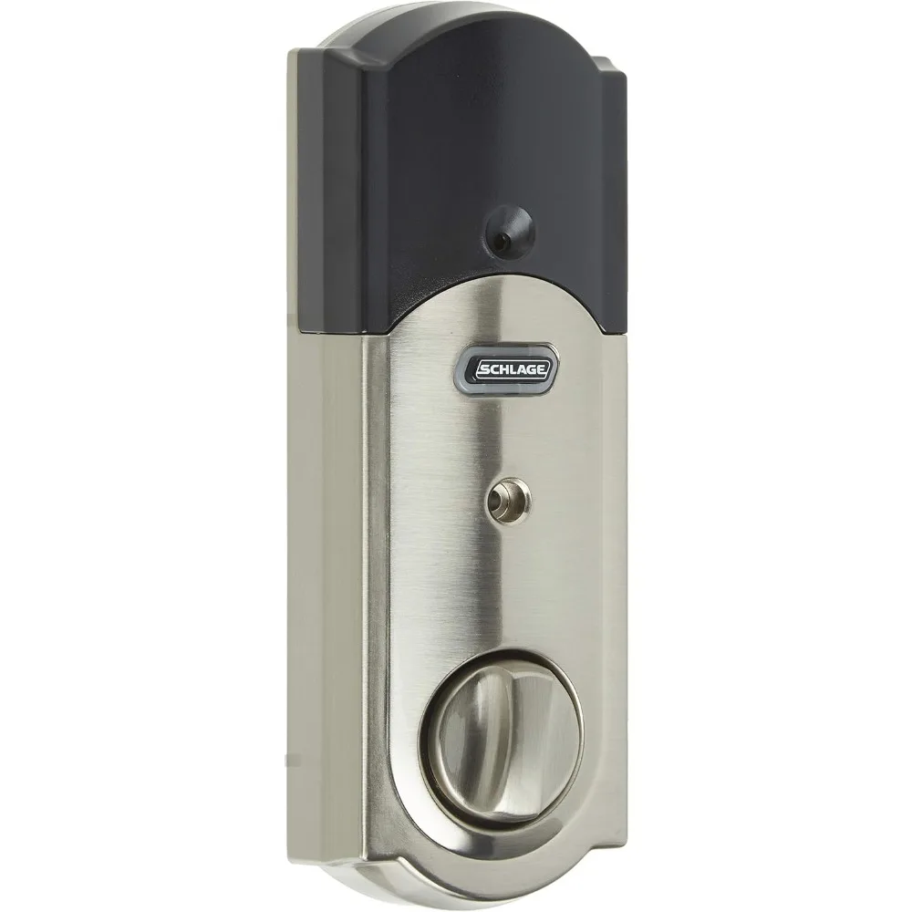 

Tool Z-Wave Connect Camelot Touchscreen Deadbolt with Built-In Alarm, Satin Nickel, BE469 CAM 619