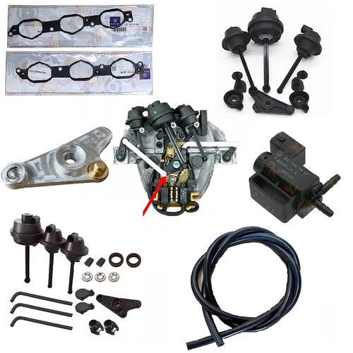 Juego de reparación de corredor de aleta de aire de colector de admisión para Mercedes Benz M272 V6 M273 V8 2721402401