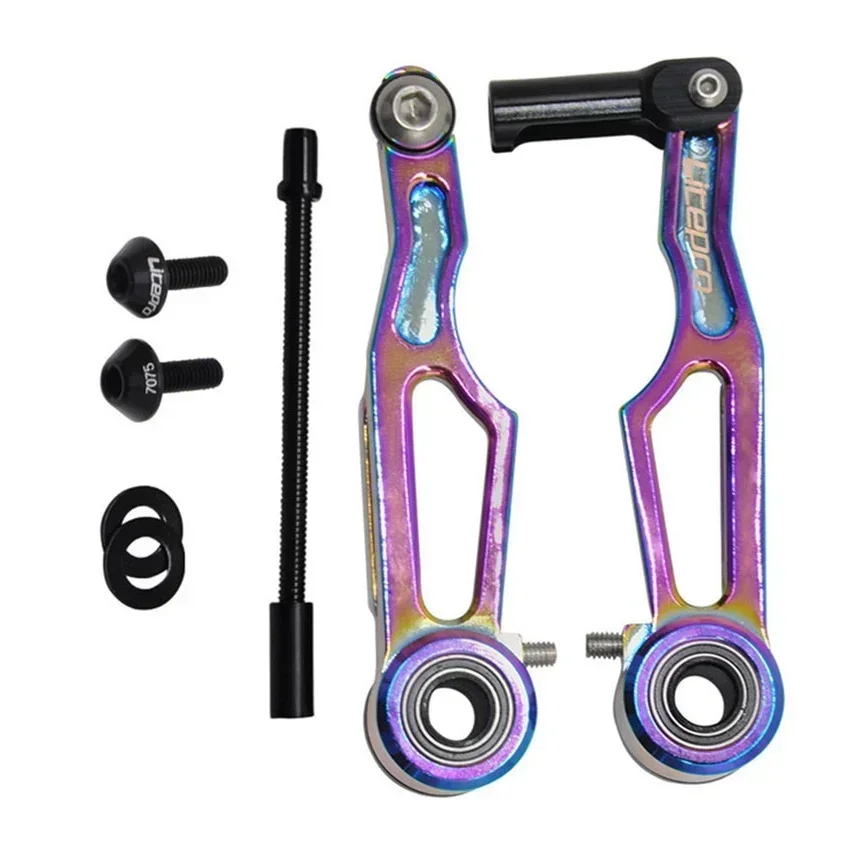 Practical Bike Brake Set Litepro V238 Long/short Arm Replacement Ultralight V Brake Clamp 82mm/108mm Aluminum Alloy