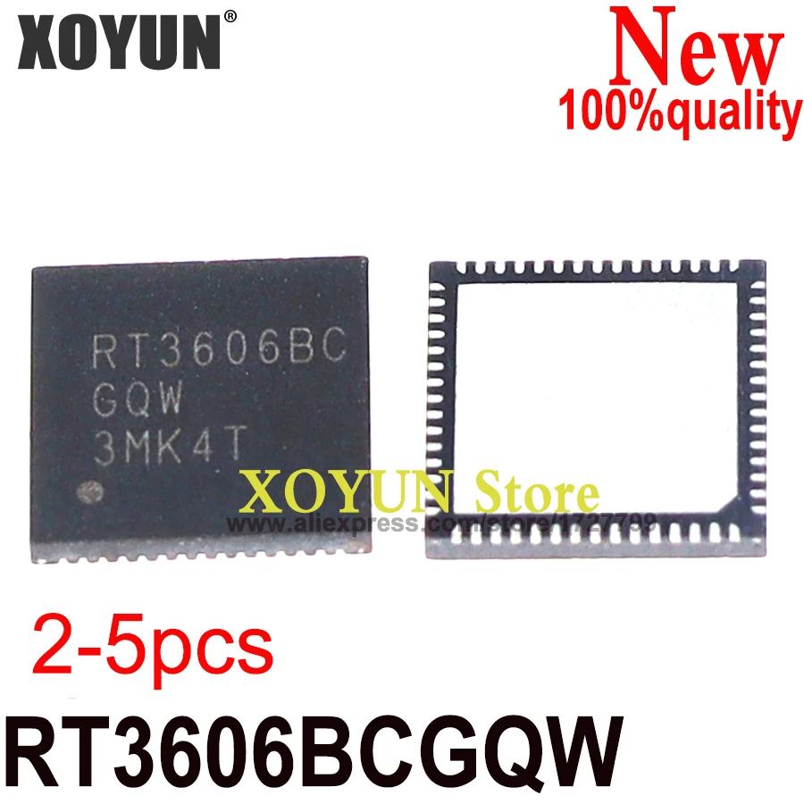 (2-5piece)100% New RT3606BCGQW RT3606BC QFN-60