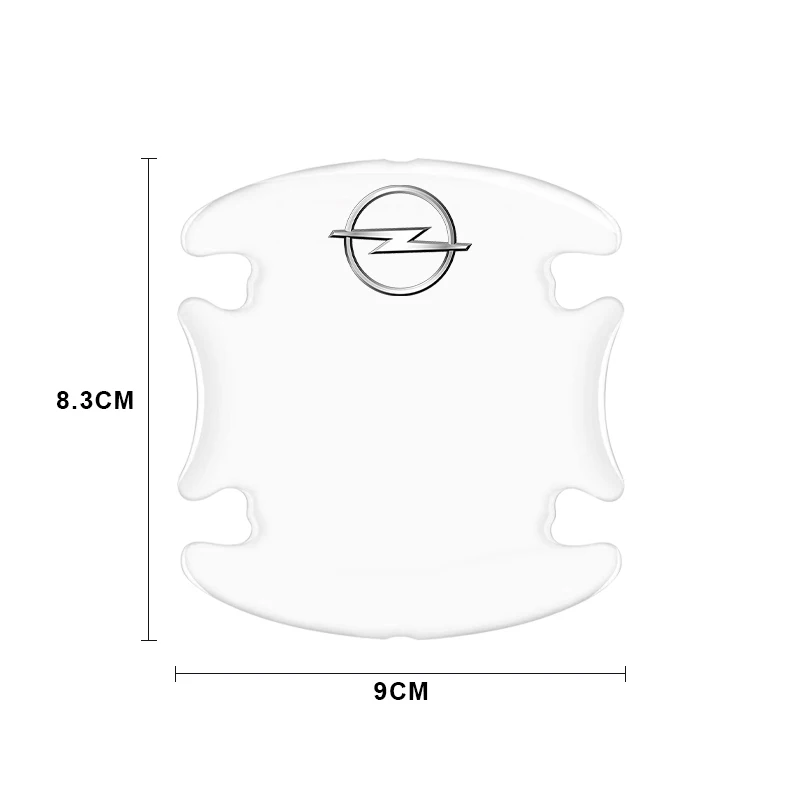 Car door anti-collision strip door handle protection strip For Opel Astra j Insignia Astra g Corsa Zafira b Mokka Vivaro Meriva