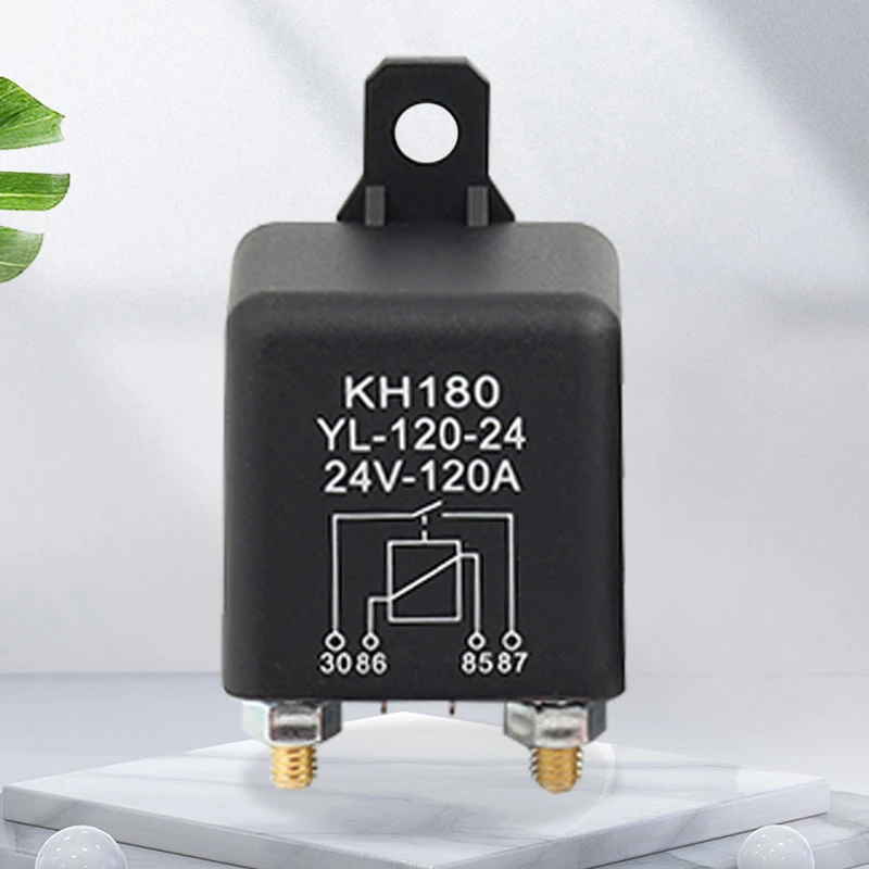 WM686 Car Starter Relay 4 Pin Normal Open Split Charge Relay Switch DC 12V 24V 100A 120A 200A Battery ON/OFF for Automotive