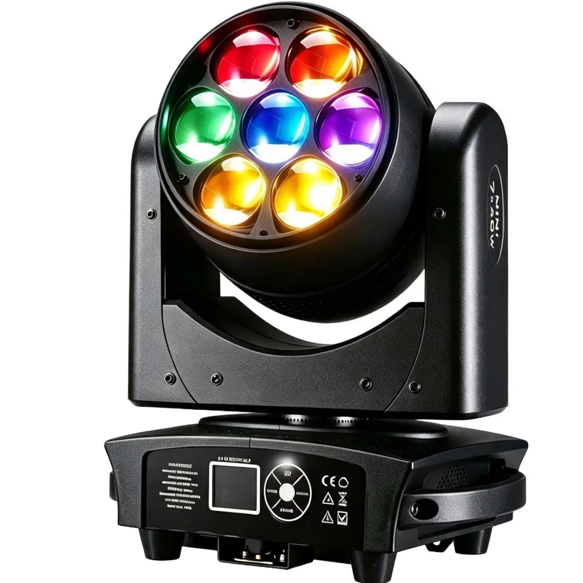 1-6 Stück Lyre Sharpy LED Beam und Wash 7x40W 4-in-1 RGBW Zoom Mobile DMX für Nachtclub DJ Disco Party Bar Bühnenbeleuchtungsausrüstung