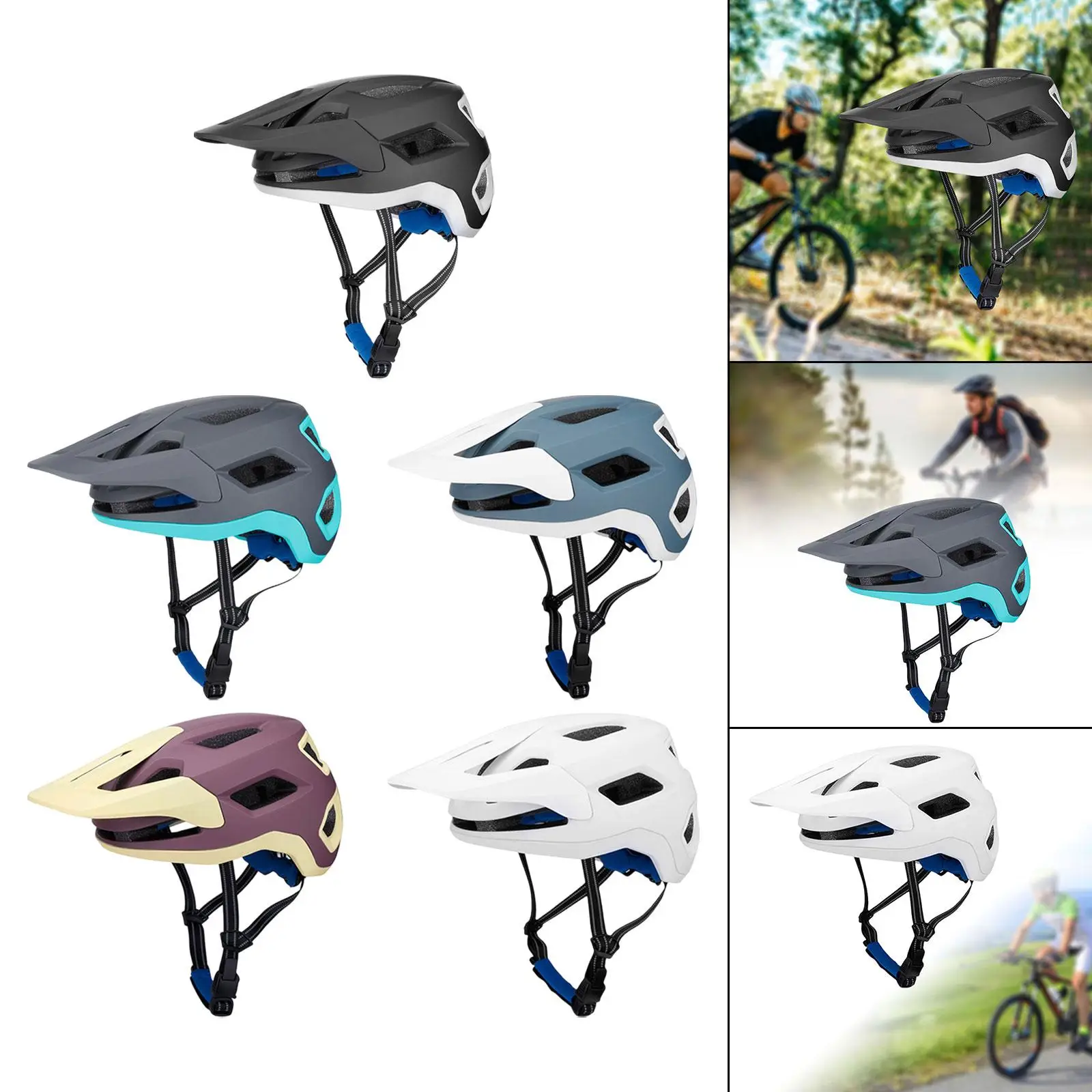 

Bike Helmet Lightweight Equipment Adjustable Cap for Outdoor Adults Skating