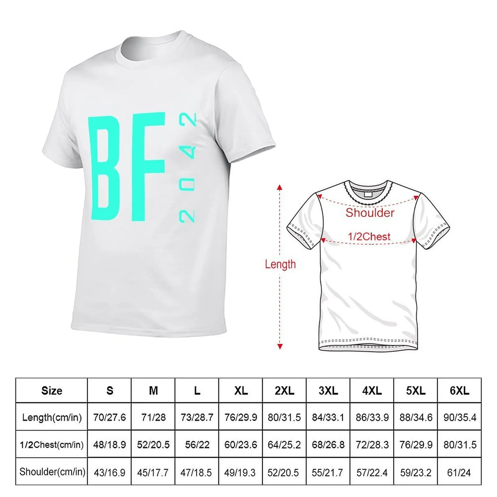 Battlefield 2042 T-Shirt man t shirt graphic man t shirts cotton T-Shirt