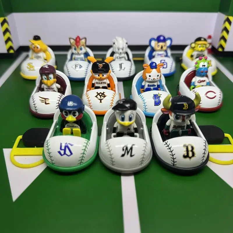 

Новая японская версия Tomica Бейсбольная лига 90-летия Npl12 Teams-талисман-автомобиль-игрушка безрадио керована модель автомобиля