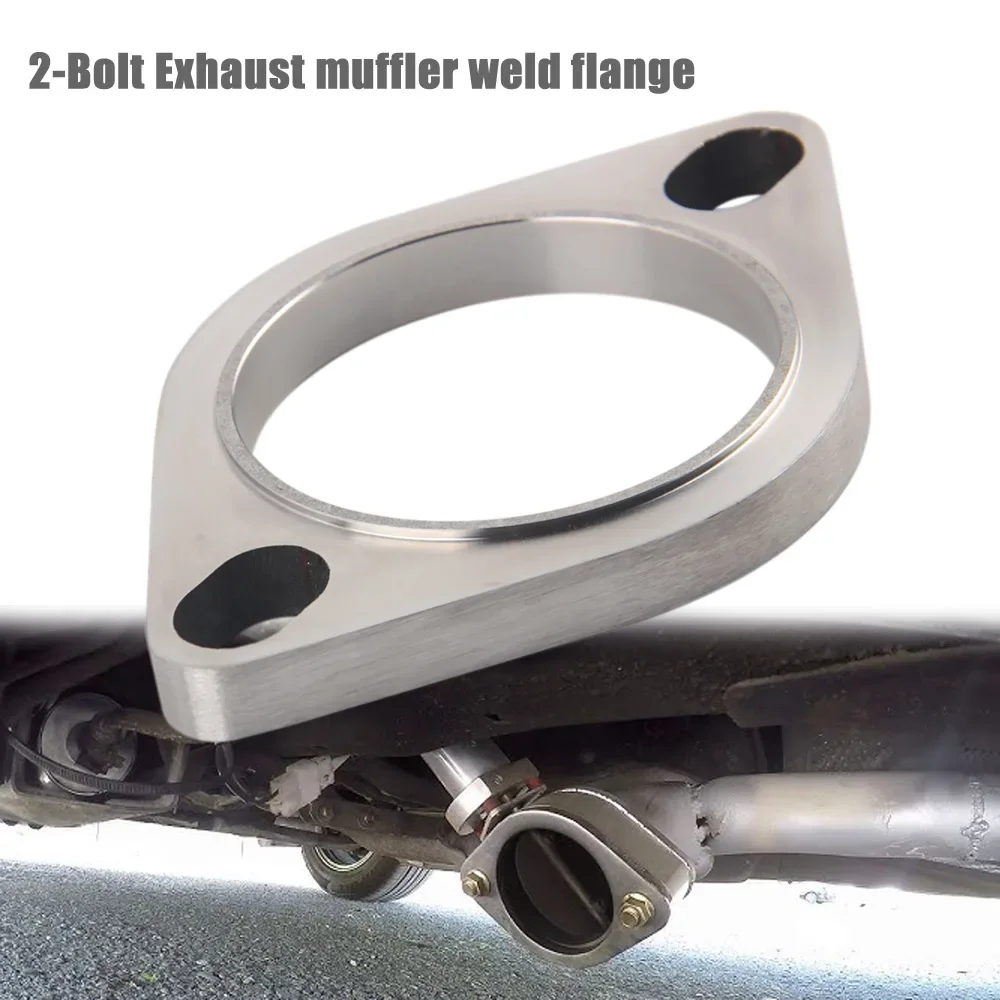 Stainless Steel Exhaust Muffler Weld Flange Connection Joint with Gasket 2/2.5/3 Inch Diameter for Automotive Aftermarket - view 3