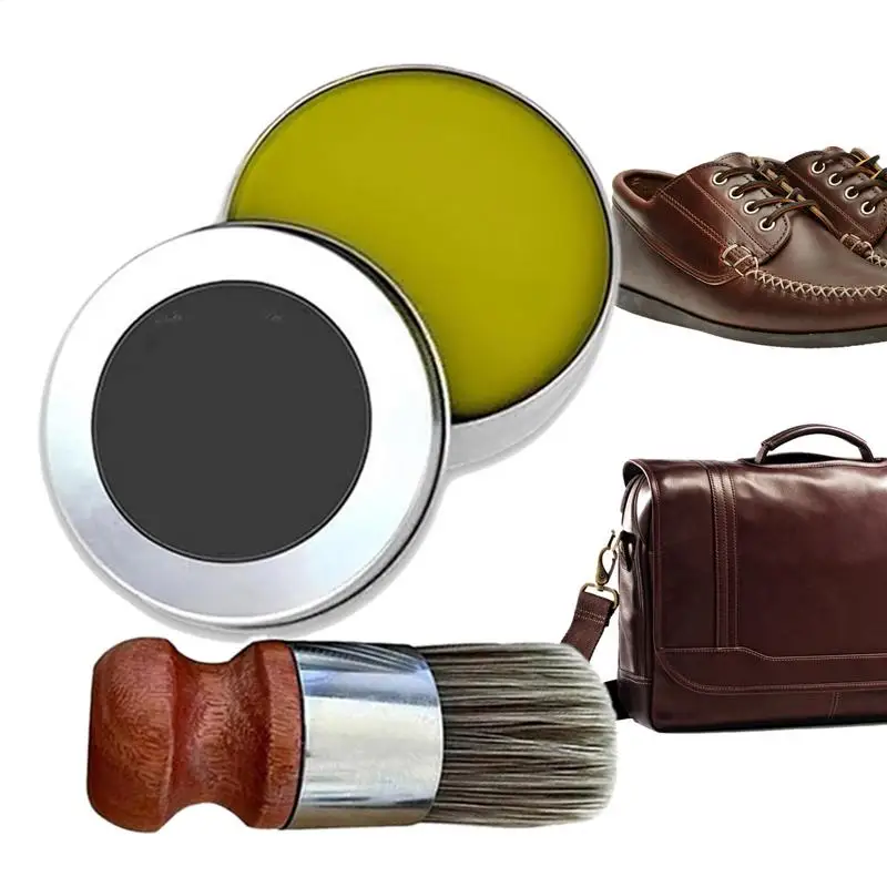 

Leather Salve For Furniture Leather Furniture Conditioner 100g Car Seat Scratch Repair Cream For Bag Wood Jacket Restoration