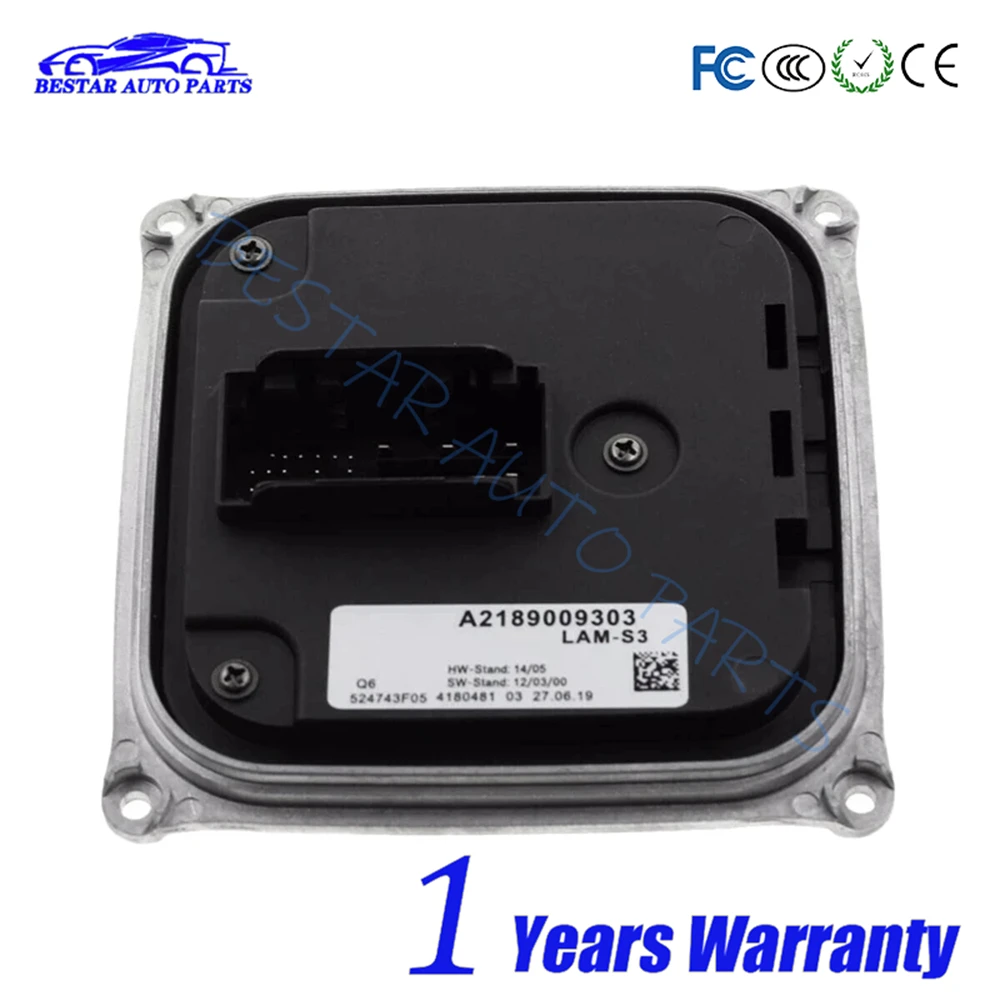 

W176 CLA class W117 headlight LED ballast DRL control unit module suitable for Mercedes Benz A-class A2189009303