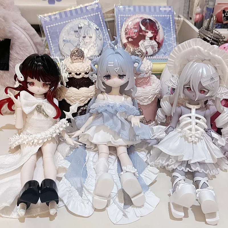 

В наличии Come4free Minty 1/8 Bjd Mi Tian Ocean Gemstone Series Шарнирная фигурка Модель игрушки Коллекционная слепая коробка Игрушки