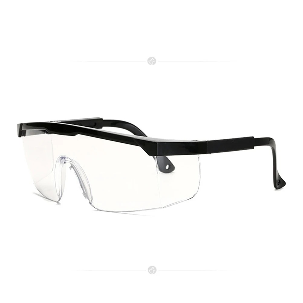 

Goggles Adjustable Eye Protective Glasses Anti Anti Sand Spray Eye Protection Goggles Glasses for Women Men (Black)