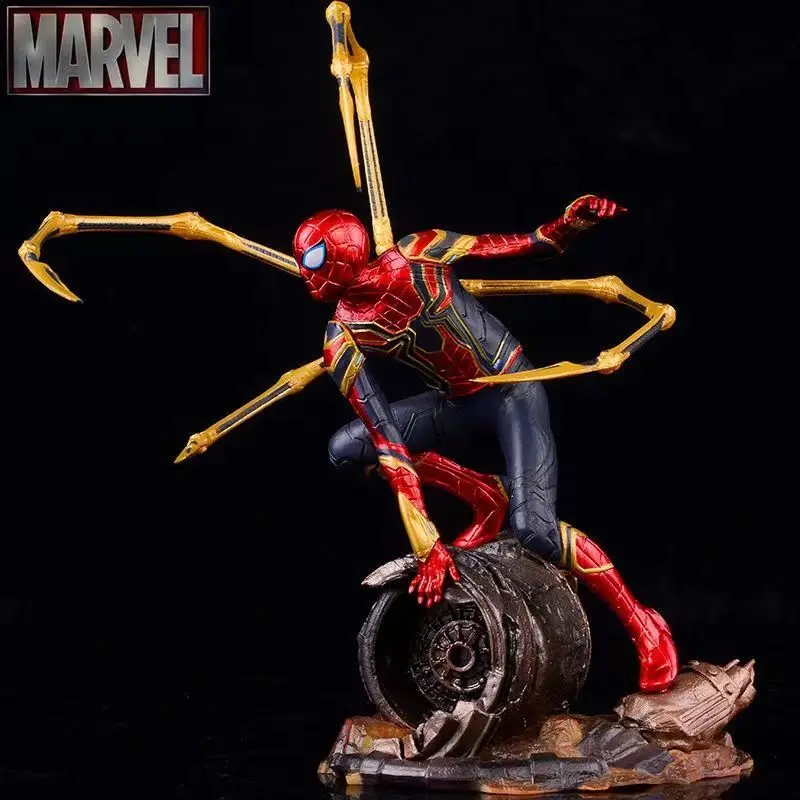 

Marvel Avengers 3 Spider-Man Model Statue Ornaments Spider-Man Figure Desktop Room Ornaments Decorations
