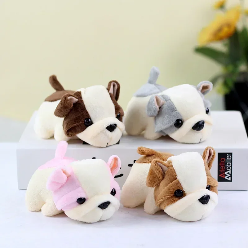 

Plush Dog Toys Mini Dogs Shape Pet Bite Resistant Chew Toys Kitten Puppy Molar Teeth Cleaning Toys