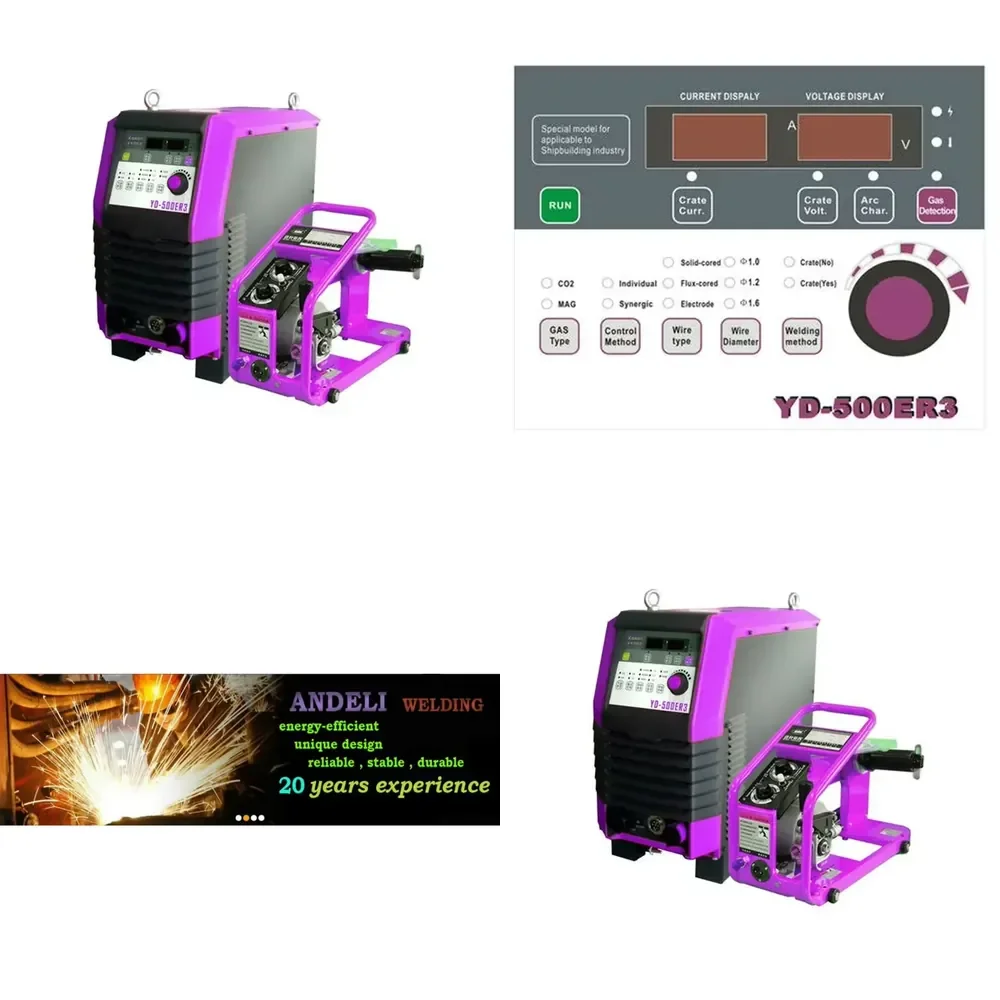 

Newest Intelligent Full Digital Control Co2 Welding Machine YD-500ER3