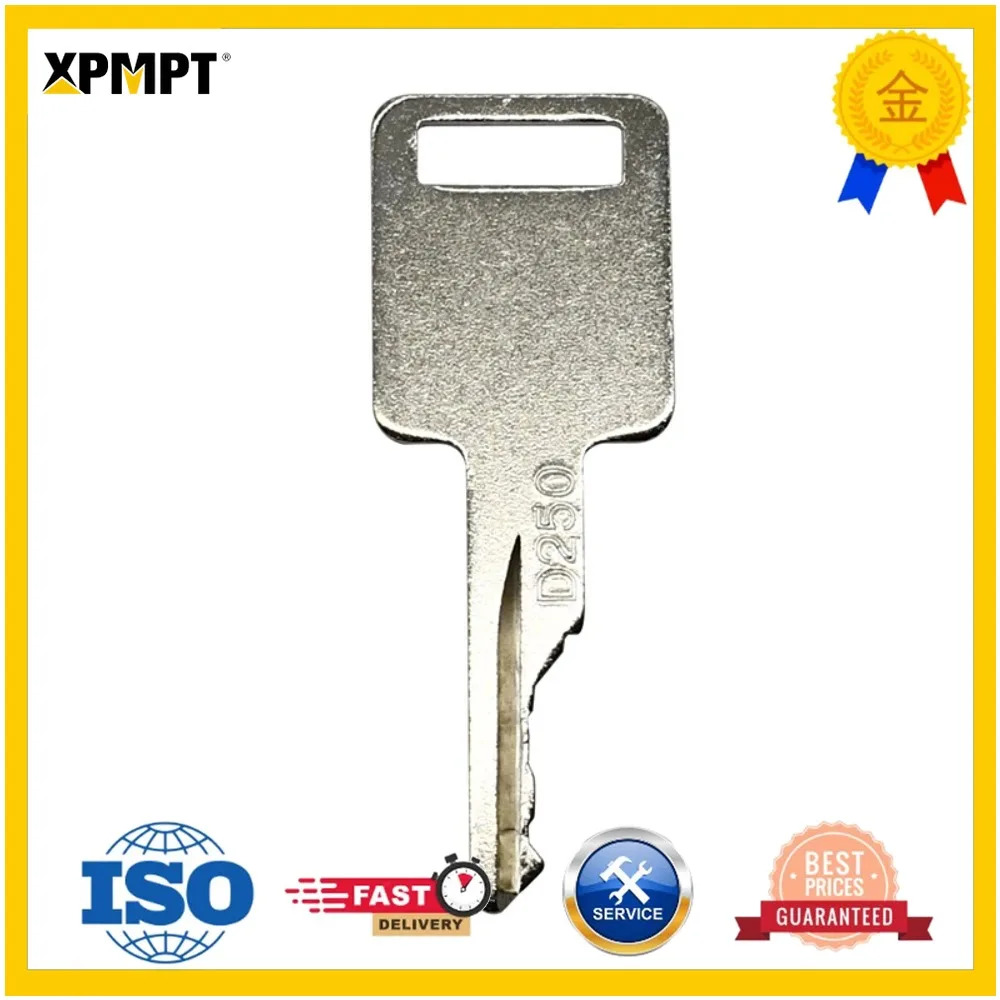 3PCS Construction Heavy Equipment Ignition Keys Set 787 5P-8500 D250 For Komatsu Equipment For CAT