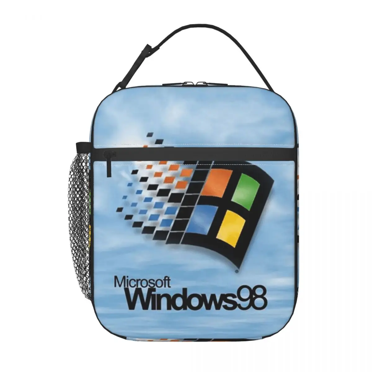 

Термосумка для обедов Windows 98 Start Screen для женщин и детей, портативная сумка-холодильник для еды