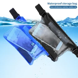 Waterproof Swimming Bag Ski Drift Diving Shoulder Waist Pack Bag Underwater Mobile Phone Bags Case Cover For Beach Boat Sports01