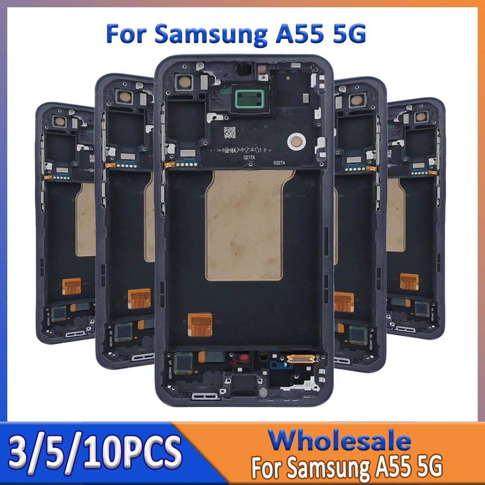 

Wholesale 3/5/10 Pieces Lot For Samsung A55 5G LCD Screen Assembly Touch Display Compatible with A556U A556B A5560 Models