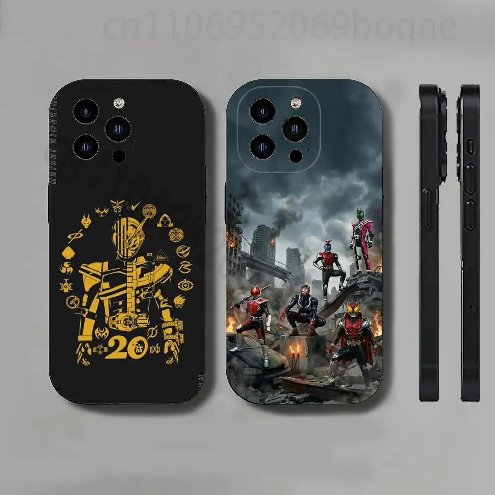 Kamen R-Rider for iPhone Case For 17,16,15,14,13,12,11 Pro,Max,Plus,X,XS,XR,SE,Mini Back Protector Coverfor