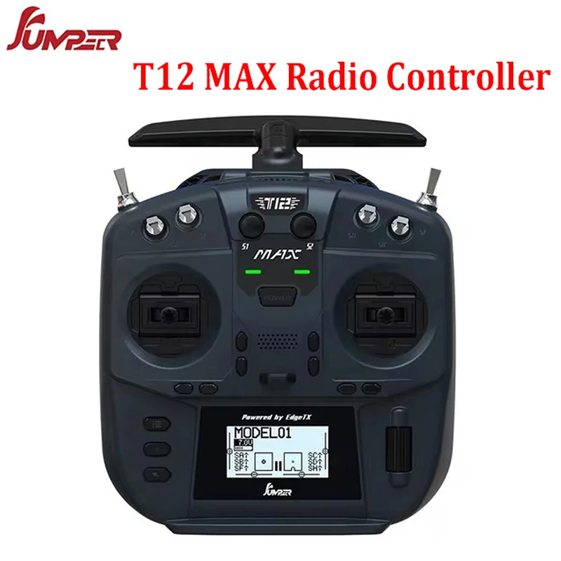 Jumper T12 MAX Radio Controller VS-M Hall Sensor Gimbals RDC50 2.4GHz Transmitter Remote Control For RC FPV Long Rang Drone