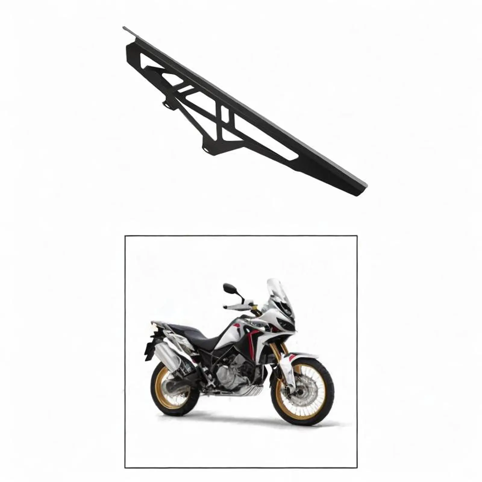 Chain Guard Cover Carbon Steel Spare Parts Professional Fittings Sturdy Compatibility Motocycle Accessories for Crf1000L