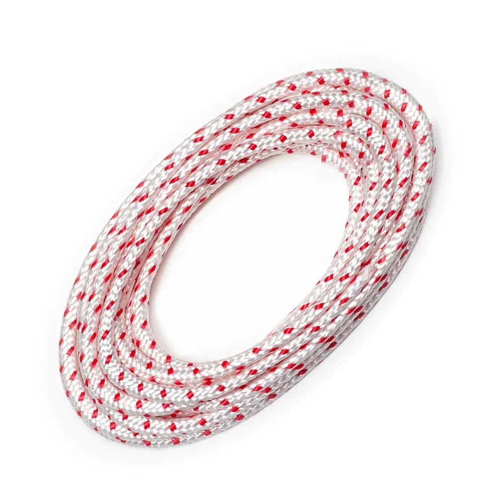 Tali Tarik Tali Starter Tali Taman Alat Pemotong Rumput Mesin Pemotong Rumput Pengganti 10M X 3.5Mm Peralatan Konstruksi