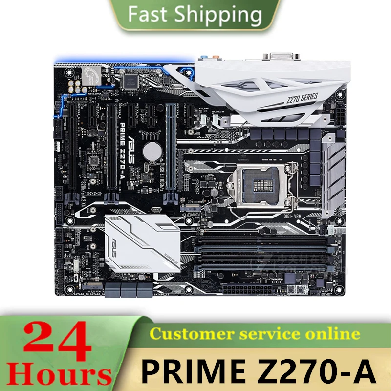 PRIME Z270-A Z270A motherboard Used original LGA 1151 LGA1151 DDR4 64GB USB2.0 USB3.0 SATA3 Desktop Mainboard