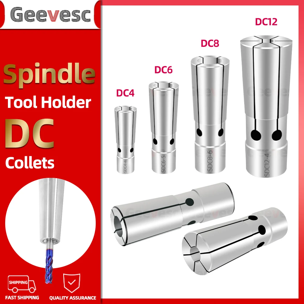 Dokładność 0,003 Tuleje zaciskowe DC Pull Back DC4 DC6 DC8 DC12 Precyzyjny uchwyt zaciskowy BT30 BT40 HSK32 HSK40 HSK63 Tuleja zaciskowa narzędziowa