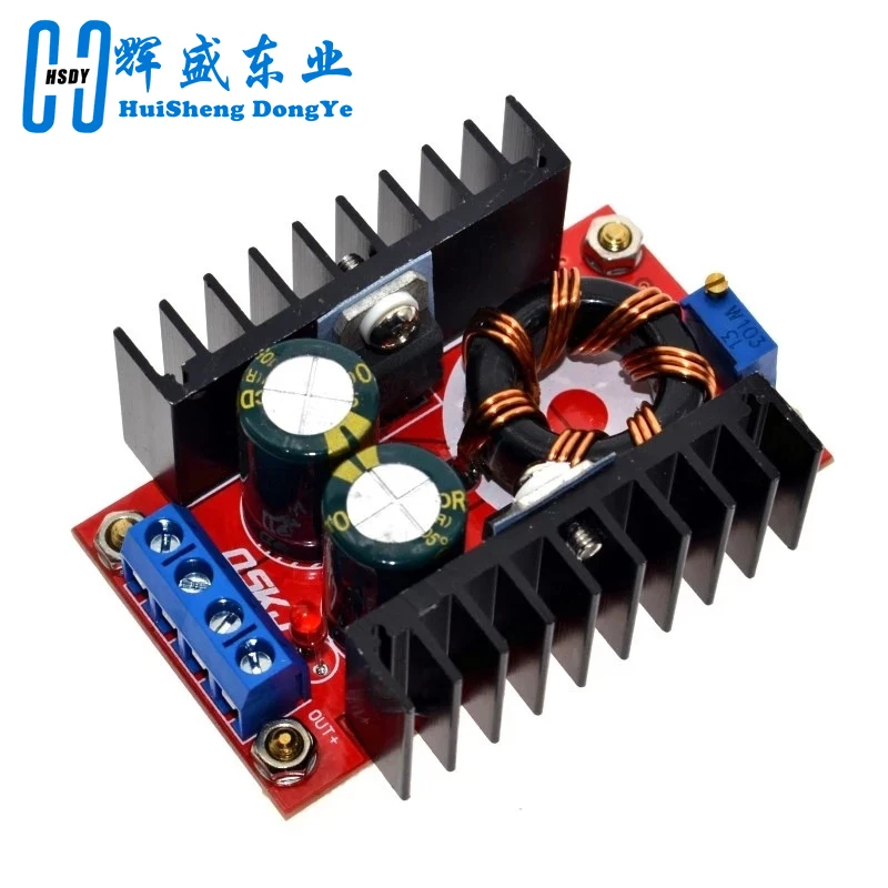 150W DC-DC Boost Converter Step Up Power Supply Module 10-32V To 12-35V 10A Laptop Voltage Charge Board