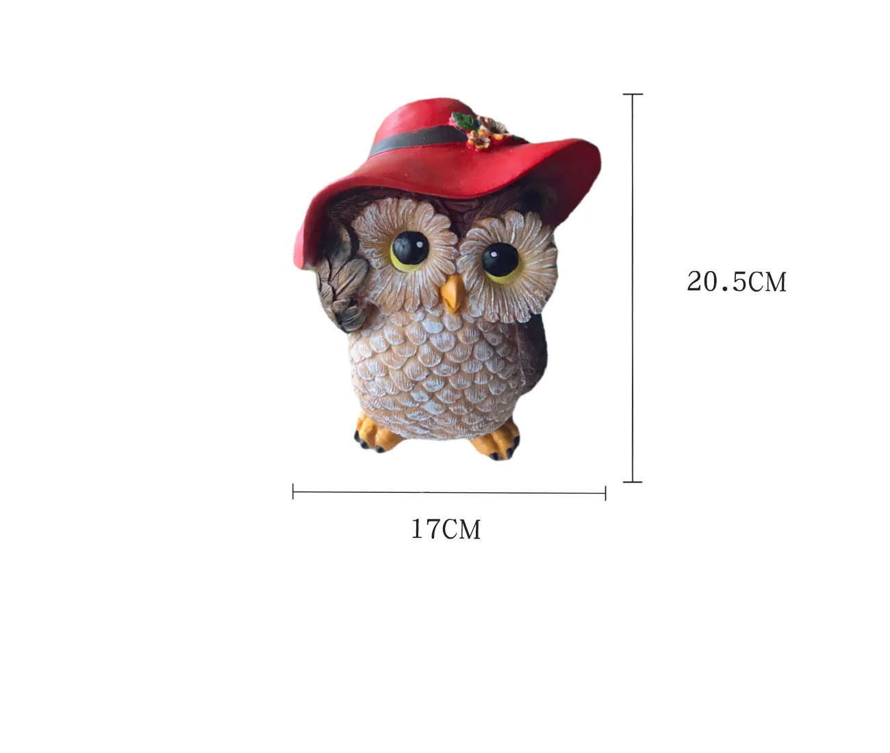 Kawaii Owl, Resin Crafts, Creative, Outdoor, Balcony, Garden Accessories, Living Room, Study, Desktop, Cute Home Decorations