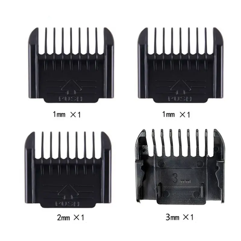 AA81-Electric Clipper Accessories,16Pcs Cut Clipper Limit Comb Guide Attachment Size Barber Replacement(1Mm,1Mm,2Mm,3Mm)