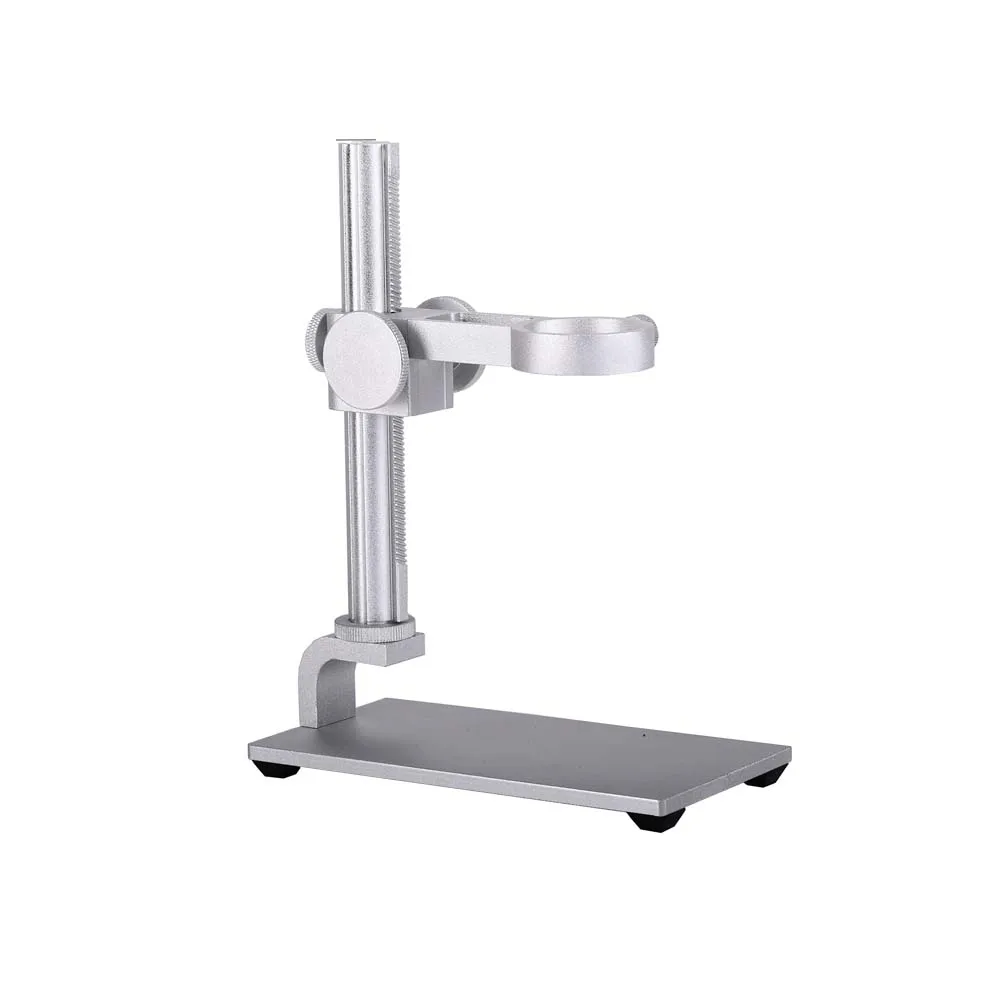 Aluminium Alloy Stand Holder Universal Microscope Bracket Portable USB Digital Electronic Table Tripod for Soldering Sharpening