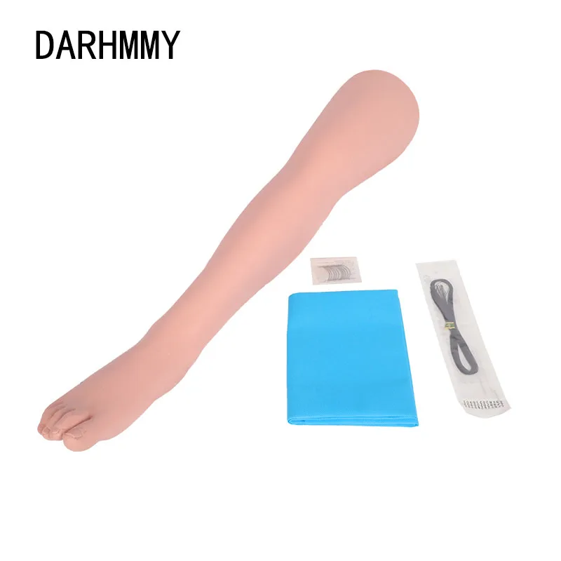 DARHMMY Advanced Surgical Suturing Training Leg Model，Surgical Suture Training Leg Model,Cutting And Suturing Exercise Model