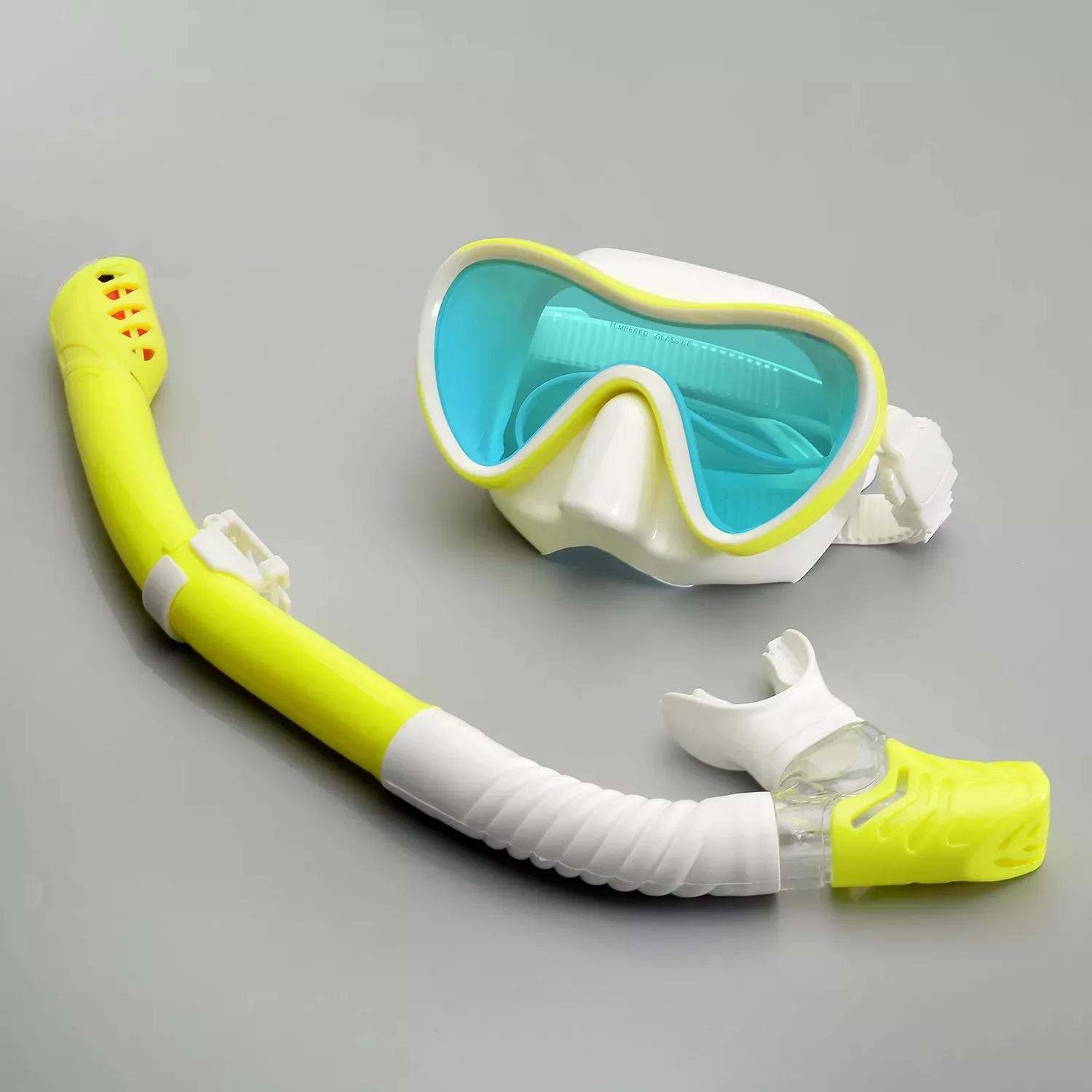 

Scuba Diving Mask Swimming Goggles Snorkel Anti-Fog Goggles Glasses Set Silicone Swimming Fishing Snorkeling Equipment