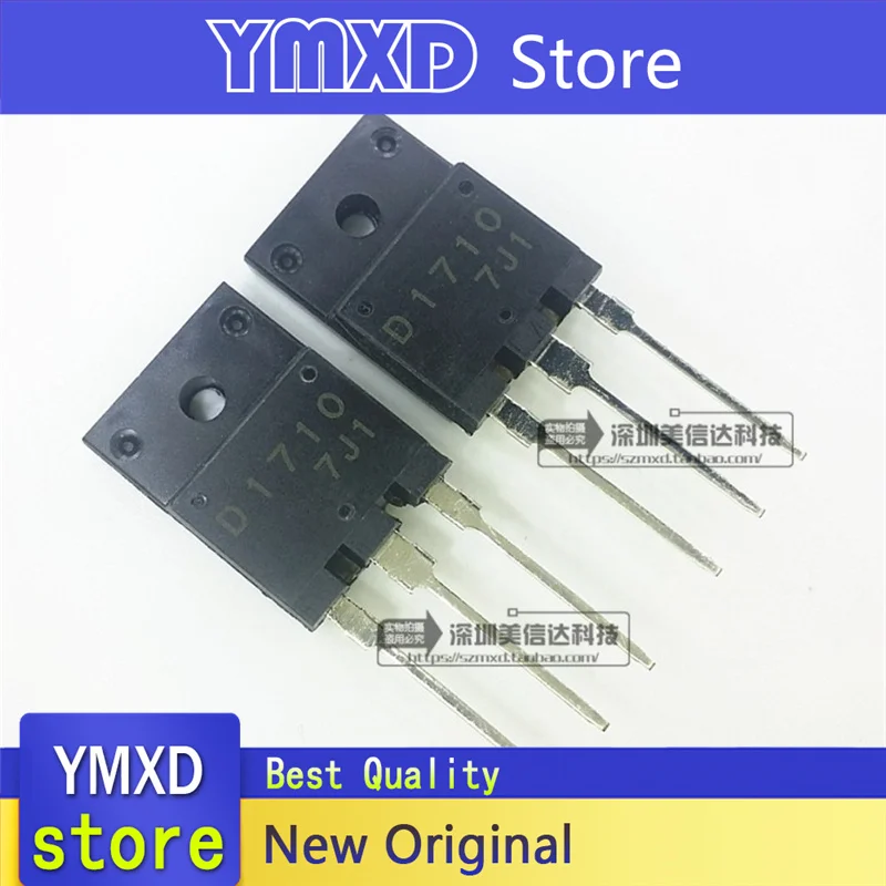 10pcs/lot New Original 2SD1710 switch power tube TO-247 In Stock Fast delivery