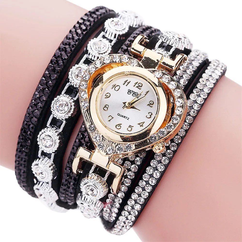 

Women Sparkling Bracelets Wristwatch Ladies Fashion Quartz Watch Diamond Watches Casual Watch Dress Clock Reloj Mujer