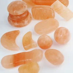 Himalayan Rose Bath Salt Stone Multi-shapes Crystal Salt Stone Spa Massage Raw Ore Salt for Bath,Massage,Decoration