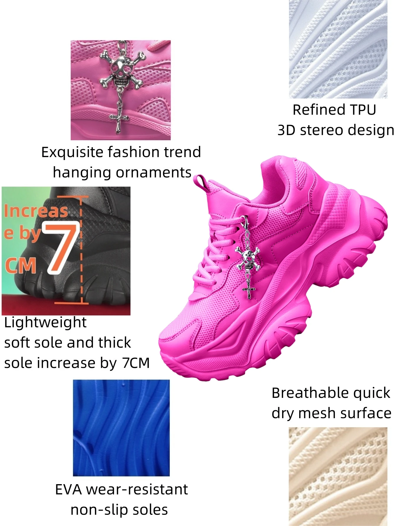 Damen-Trendschuhe, höhenvergrö – Crossfit Accessory Work Bewertung und Preis