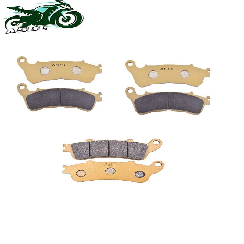 

Motorcycle Front Rear Brake Pads for Honda NT700V NT 700 Deauville VFR800 XL1000V Varadero XL1000 ST1300 VT1300 VT1300CX Fury