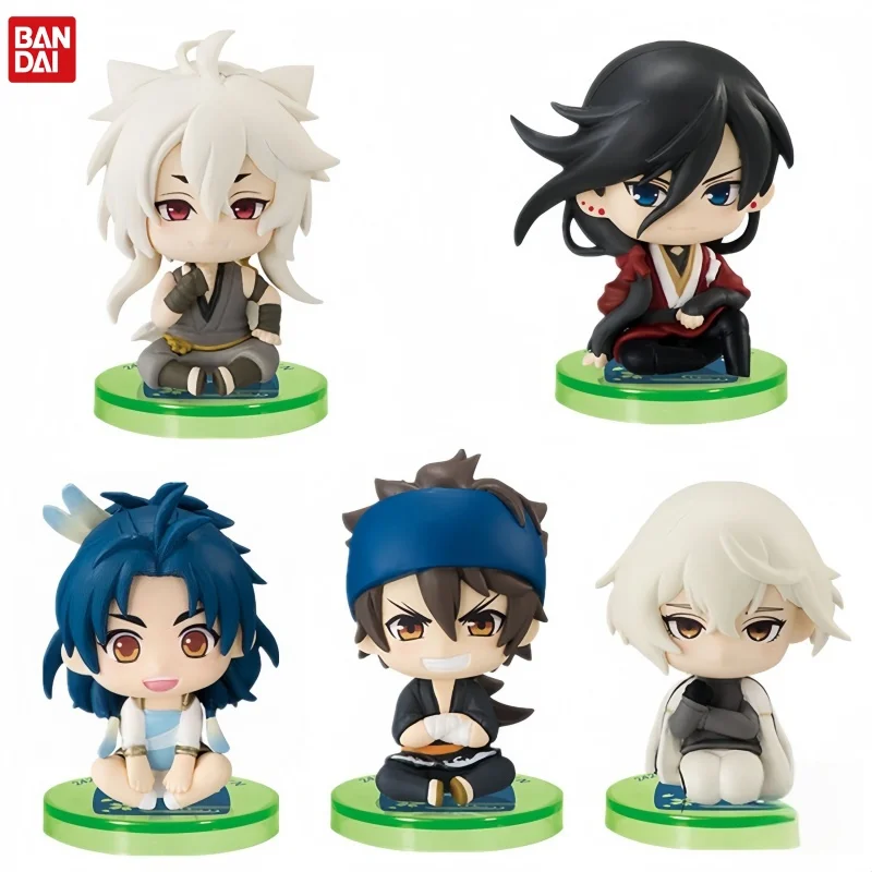 

Bandai Touken Ranbu Gashapon Collectible Sitting Figure Kogitsunemaru Izuminokami Kanesada Anime Fans Collection Decoration