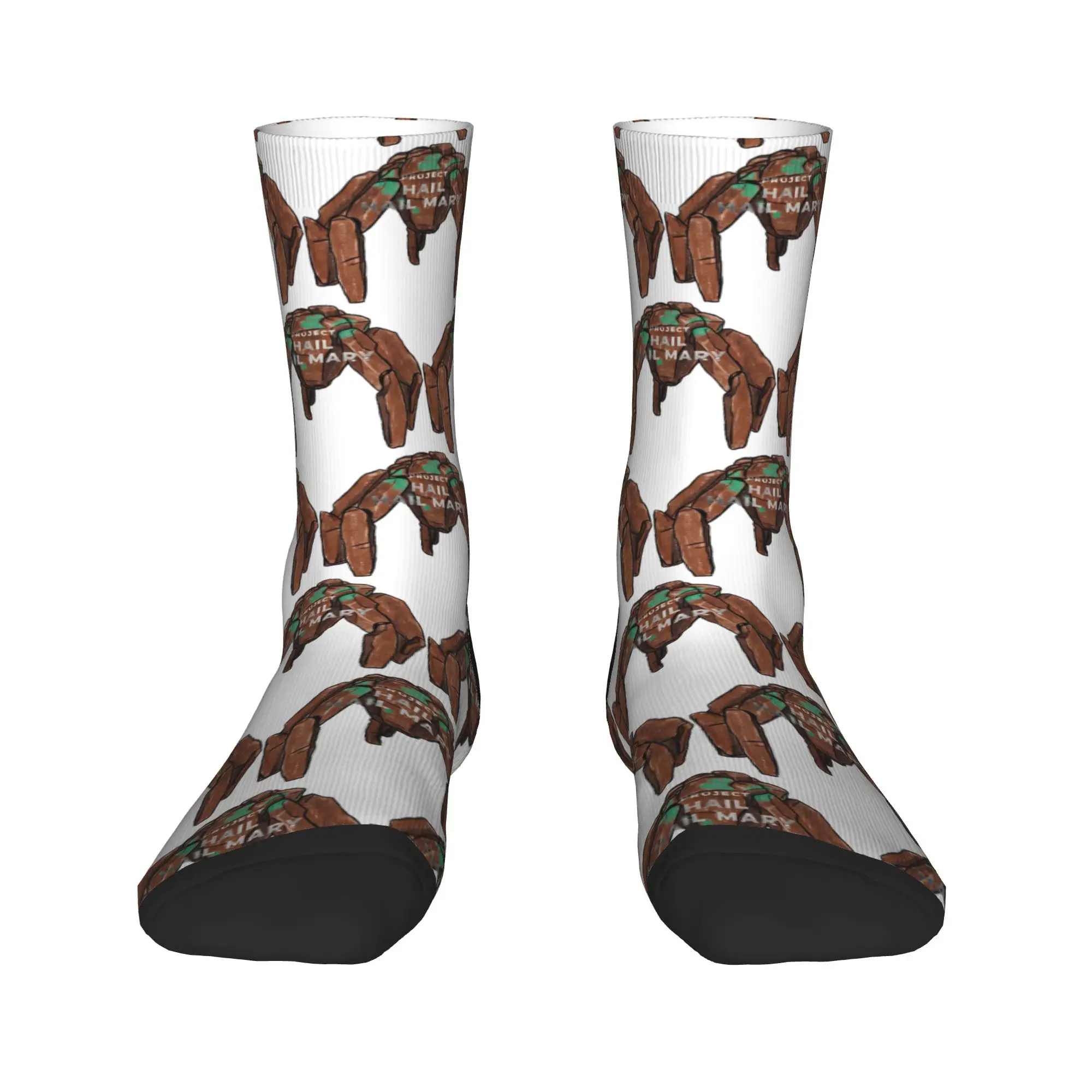 Project Hail Mary Movie Socks Autumn  Stockings Funny Unisex Men Warm Soft Socks Design Outdoor Non Slip Socks