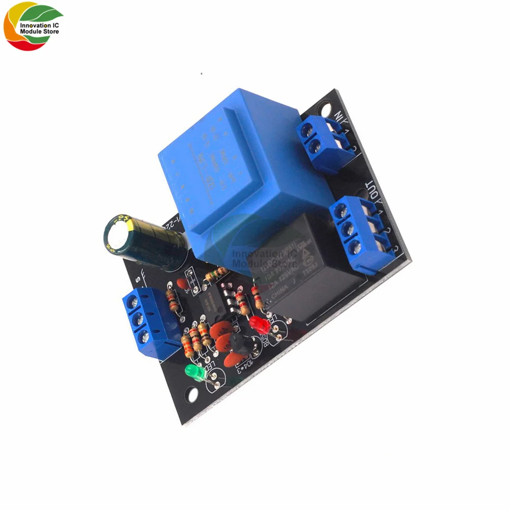 Water Level Liquid Level Switch Sensor Controller Water Tank Tower Pool Automatic Pumping Water Drainage AC 220V Power Supply