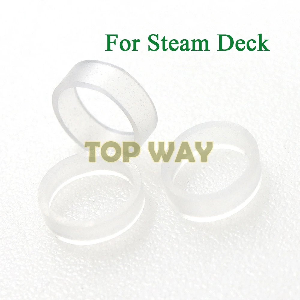 2PCS Joystick Elastic Guard Ring Invisible Protective For Steam Deck SteamDeck Silicone Ring Cover